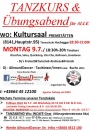 Tanzschule Hochegger Mo 9.7. von 18.30h Tanzkurs und Ubungsabend u.Incafe Graz 18.7.u. Tollhaus Weiz 3.8.Info 06644512100